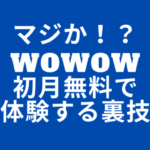 【マジかよ】WOWOWをお得に見る裏技を発見！コスパ悪そうな方法が実は最も安いだと？！